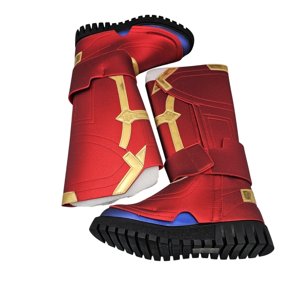 Rubie's Women's Size 9 Captain Marvel Boots Cosplay Costume Dress Up‎ Outfit - Picture 7 of 7